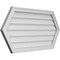 Ekena Millwork Half Round Surface Mount PVC Gable Vent w/ 2"W x 1-1/2"P Brickmould Frame, 42"W x 21"H GVPHR42X2102SN - alternate 4